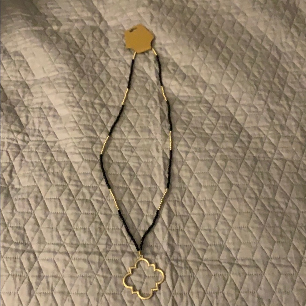 Black and Gold necklace